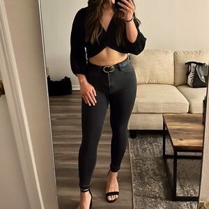 High rise skinny stretchy American Eagle jeans